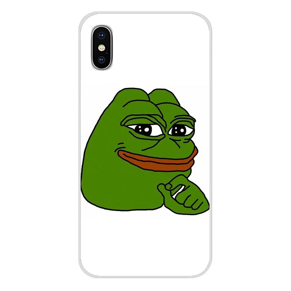Аксессуары чехлы для телефонов Memes Sad Frog Huawei G7 G8 P7 P8 P9 P10 P20 P30 Lite Mini Pro P Smart Plus 2017 2018
