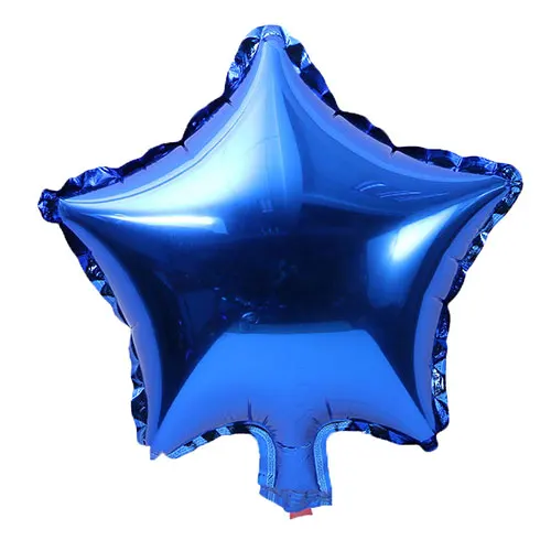 Горячая 5 шт 18 дюймов Гелиевый шар звезда свадьба большие алюминиевые фольгированные шары надувной подарок на день рождения декоративный шар для вечеринки - Цвет: As shown