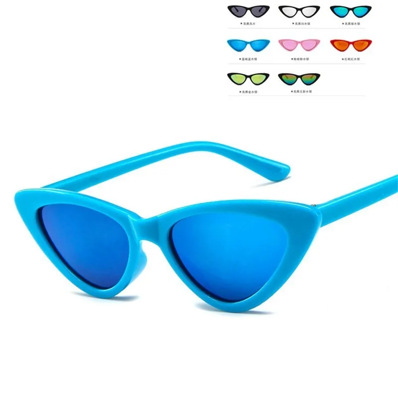 Modis, Ретро стиль, детские солнцезащитные очки, яркие, кошачий глаз, UV400, для мальчиков, детские солнцезащитные очки, Oculos Feminino