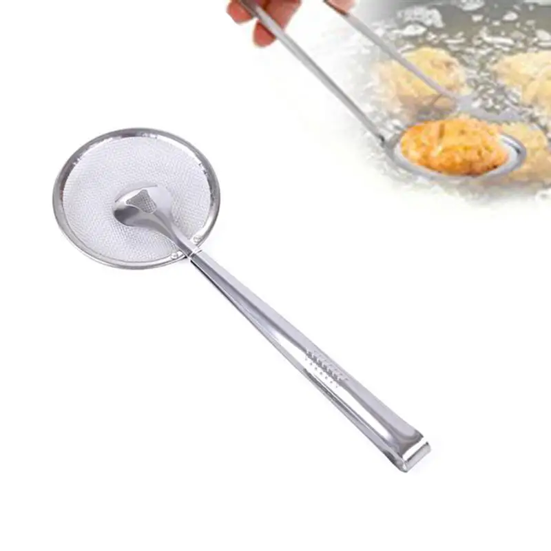 Kitchen Stainless Steel Mesh Strainers Colander Cooking Tools Soup
