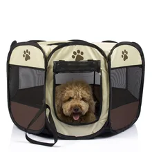 Por Doghouses Lots From China New Portable Pet Carrier Bag Creative Folding Tent Fashionable Soft Kennel Doghouse Cat Cage