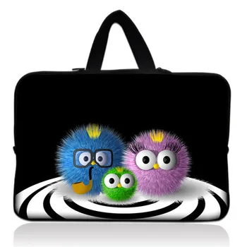 

Retail Sale Happy Family 14" 14.1" Neoprene Laptop Carrying Bag Sleeve Case Cover Holder+Hide Handle For Dell Alienware M14x