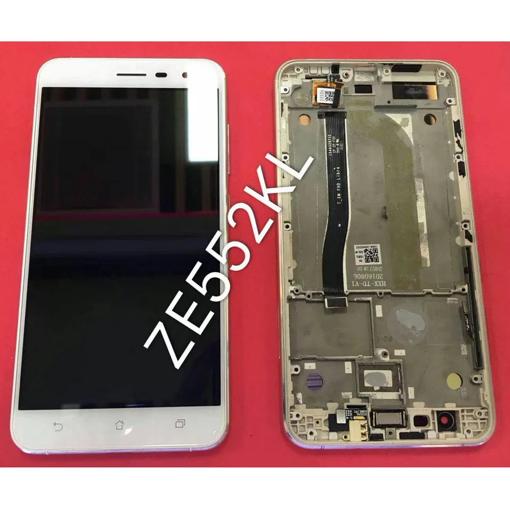 1920x1080 Touch Screen Digitizer Sensor Glass LCD Display Monitor Assembly frame For Asus ZenFone 3 ZE552KL Z012D Z012DC Z012DA | Мобильные