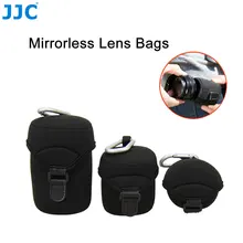 JJC мягкая беззеркальная камера Объектив сумка для Olympus/Fujifilm/Pentax/Leica/sony/Canon/Nikon линзы неопреновый чехол Защитная крышка