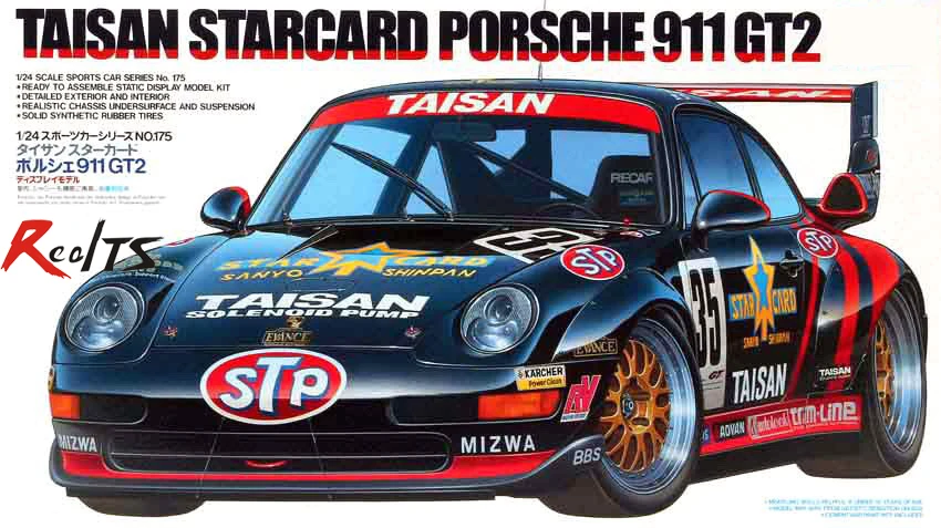 Набор RealTS Tamiya 24175 1/24 TAISAN STARCARD 911 GT2