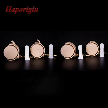 

New 1.5'' Chair Swivel Wheels 360 Degree Rolling With Brake Casters Crib Castors Furniture Universal Wheels