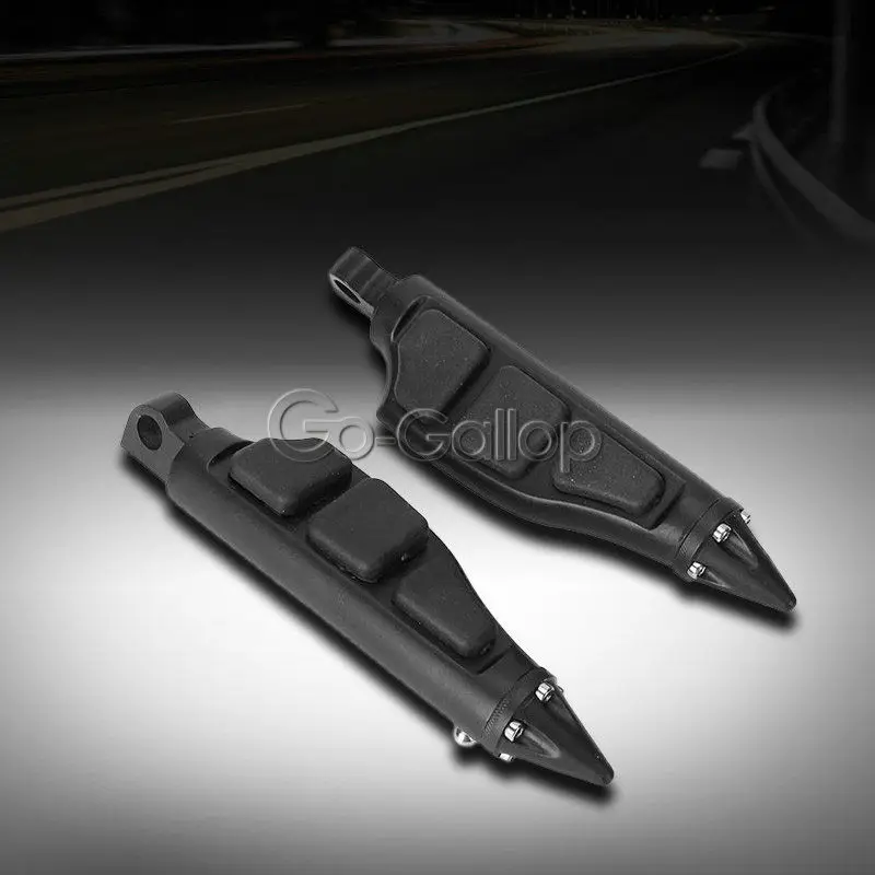 Черные колышки на шпильках для мотоцикла Harley Dyna Sportster Softail Touring Electra Glide Road King Ultra