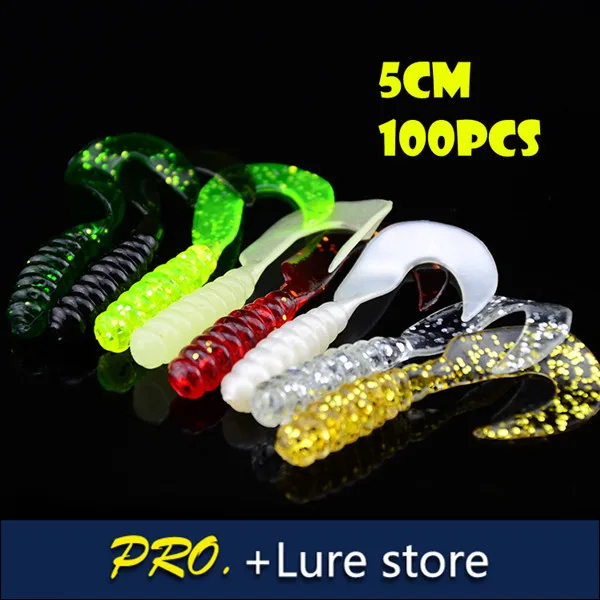 Artificial Worms Fishing, Fishing Soft Lure Grub