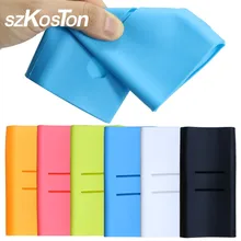 Для Xiaomi power Bank 2, 10000 мА/ч, внешний аккумулятор, чехол, резиновый рукав, силиконовый защитный чехол для Xiaomi power bank, чехол, 20000 мА/ч, 2C