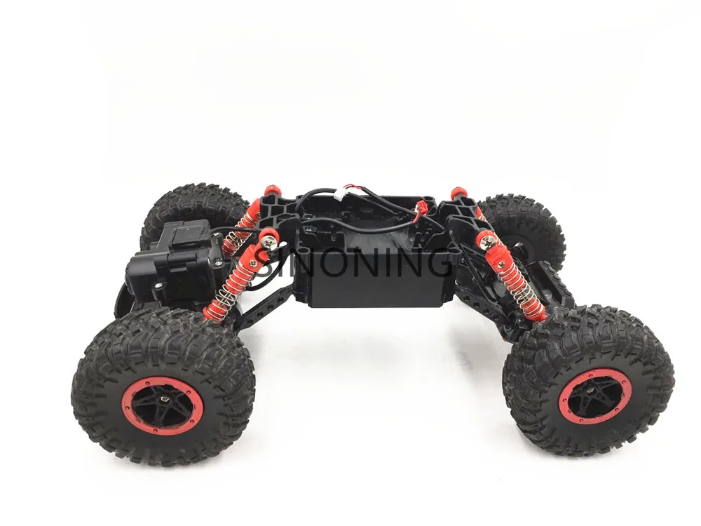 Rock Crawlers вождение автомобиля шасси 4WD двойные двигатели привод Bigfoot 1:18 Модель