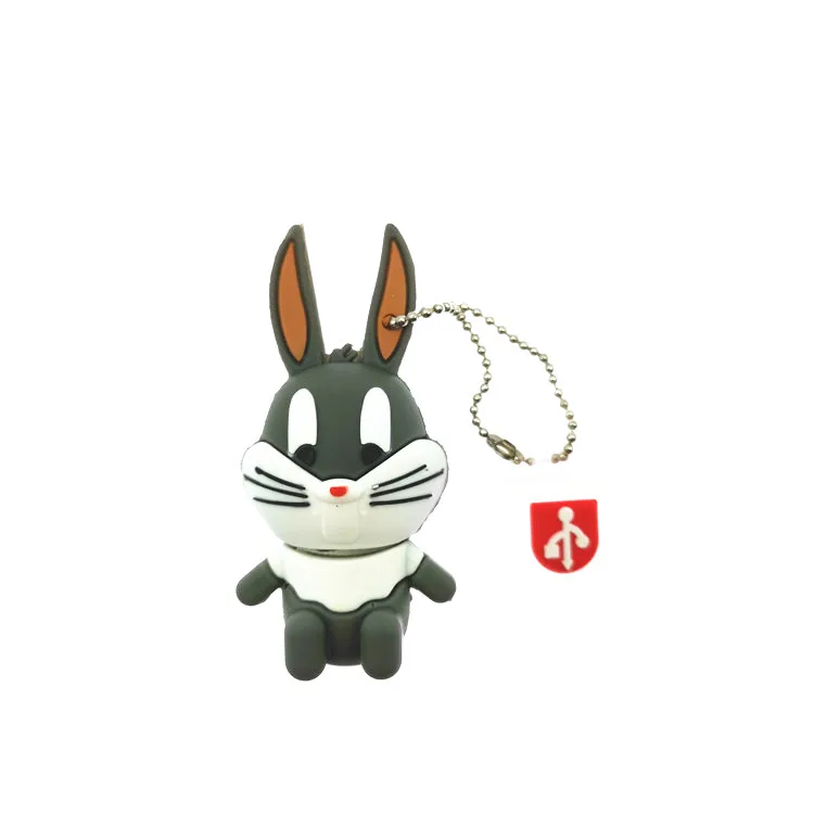 Хит продаж новый флеш накопитель с мультяшным Кроликом usb 4 ГБ 8 16 карта памяти