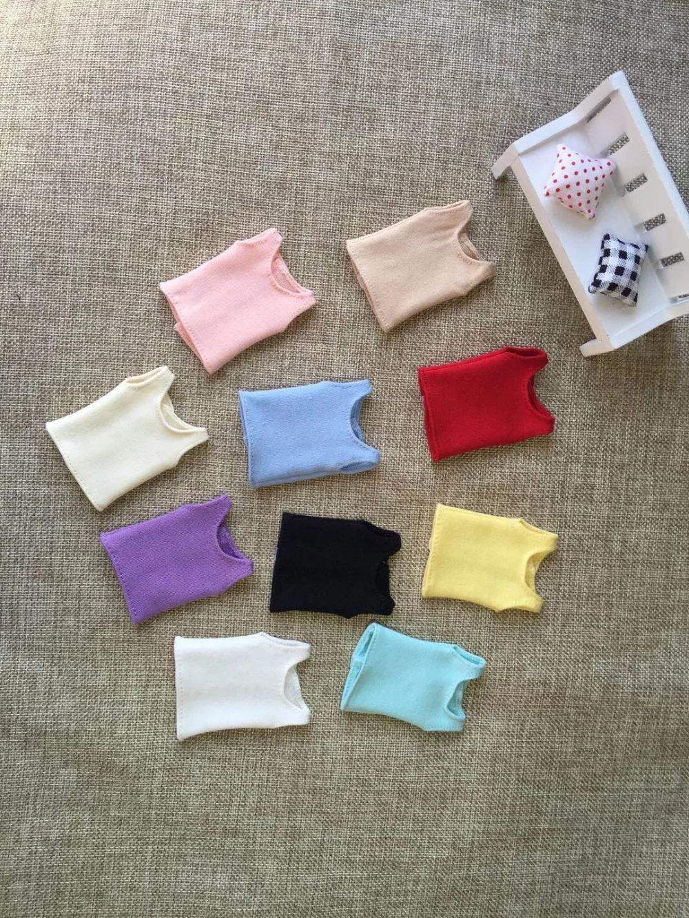Cute Vest for Azone Momoko Licca Pullip Blyth Doll Clothes Accessories