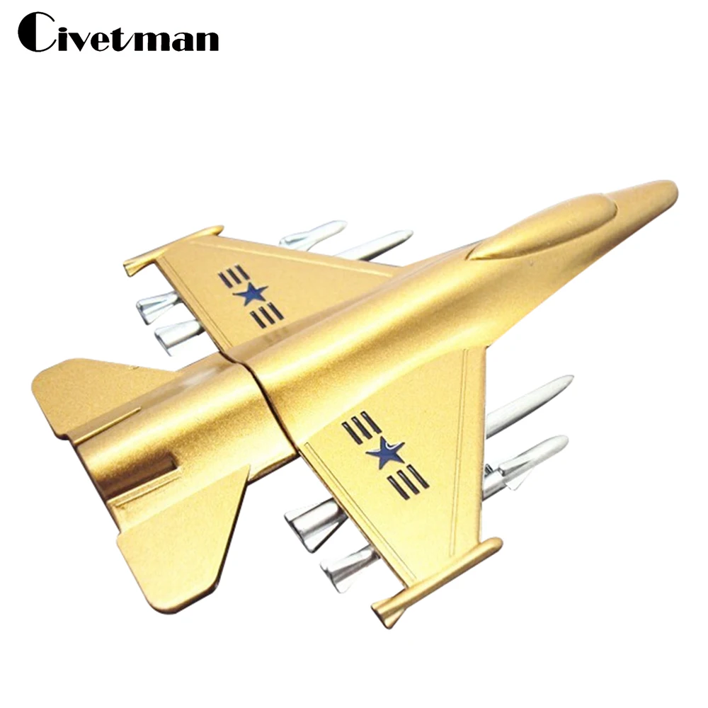 Metal USB Flash Drive Plane Airplane Model Pendrive 8GB 16GB 32GB 64GB 128GB 256G USB2.0 Memory Stick Handsome Fighter Pen Drive