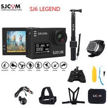 100% оригинал sjcam sj6 легенда 2.0 «сенсорный Экран 4 К Новатэк 96660 Пульт Дистанционного 30 М Водонепроницаемый Дайвинг Спорт Действий Камеры Mini DV