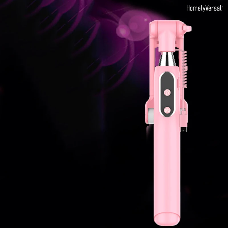 Смарт телефон Mini Selfie Stick с кнопкой палка для селфи Android iOS выравнивающим
