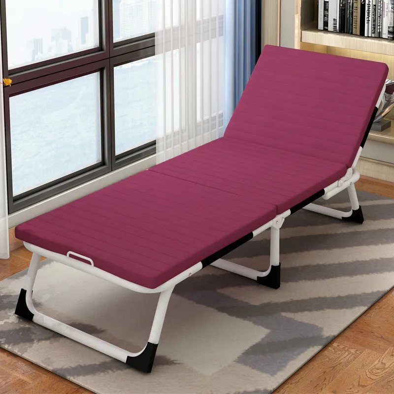 Soft and comfortable type folding bed single office lunch break accompany nap bed simple household sofa bed Soft and comfortable type folding bed single office lunch break accompany nap bed simple household sofa bed