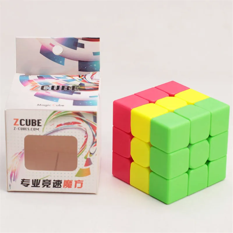 Стиль 3x3x3 волшебный куб Треугольник Cubo Magico наклейки Пазлы скоростной куб игрушки для детей подарок для начинающих