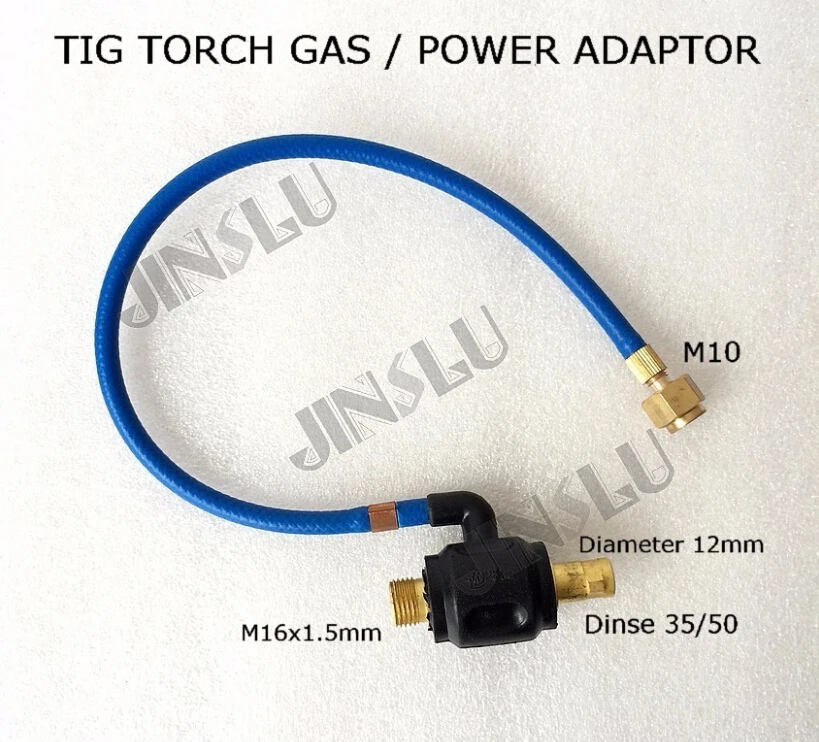 TIG-17/WP-17 сварочный фонарь с воздушным охлаждением 4 м с 35-50 Dinse