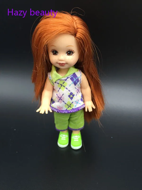 Кукла голова и тело куклы для BB сестра kally куклы BBI912 - Цвет: a full doll