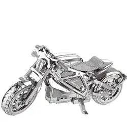 Мститель мотоцикл модели 3D DIY лазерная резка модель автомобиля Развивающие Diy Детские паззлы DIY Металл весело для детей подарок
