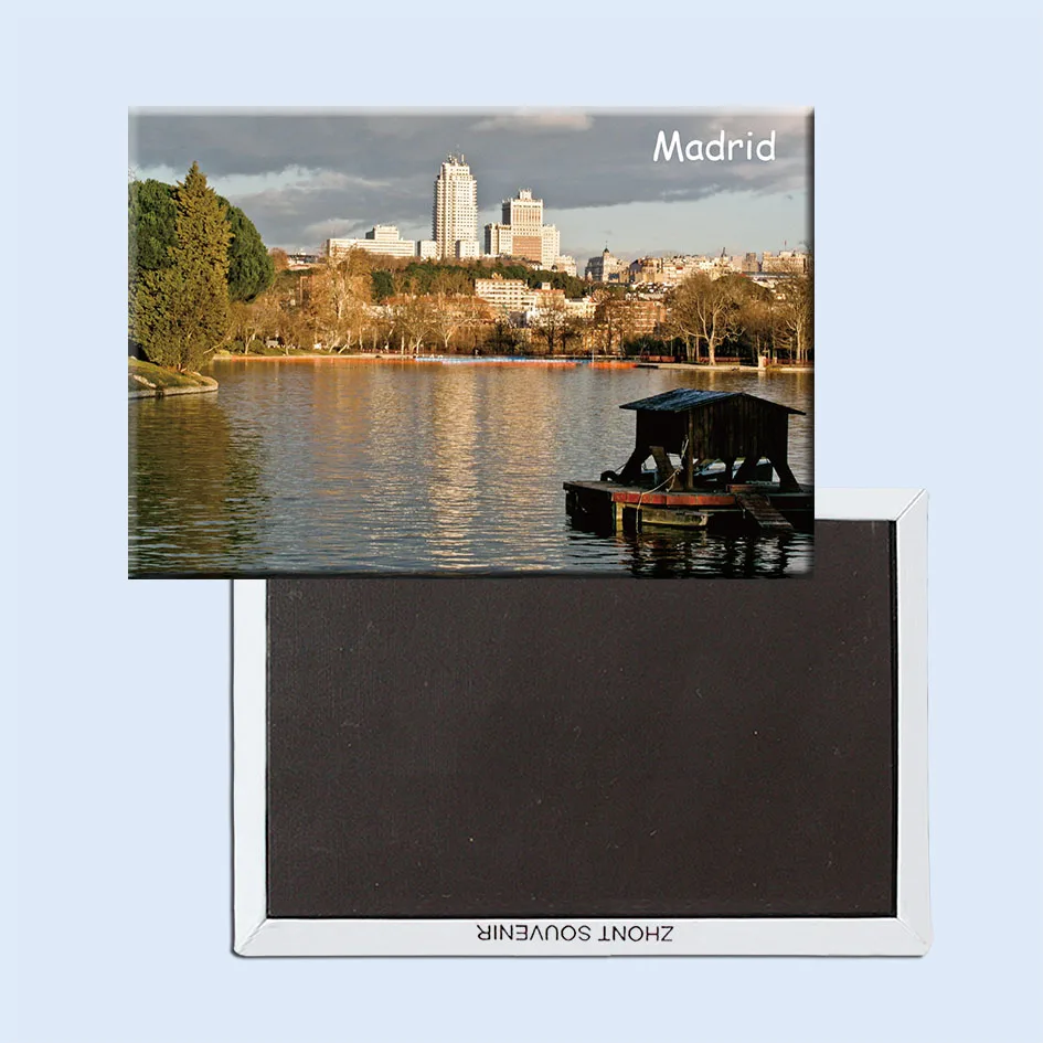 

Туристические магниты Мадрид Casa _ de_campo_lago, Прямая доставка, принимается 21388