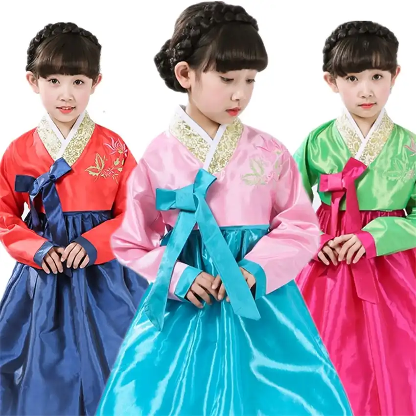 7color Traditional Korean Hanbok Clothing For Girls Korea Style