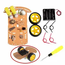 Adeept Smart Motor font b Robot b font Car Battery Box Chassis font b Kit b