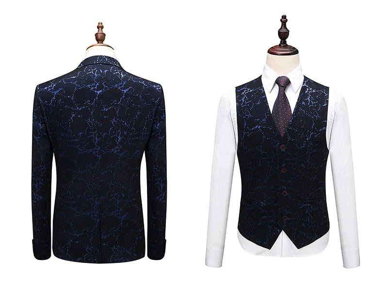 M-6XL Slim Fit Большой Размеры Для мужчин s Красный костюмы человек костюм Homme Свадебный костюм жениха Для мужчин 3 предмета костюм куртка+ жилет+ брюки