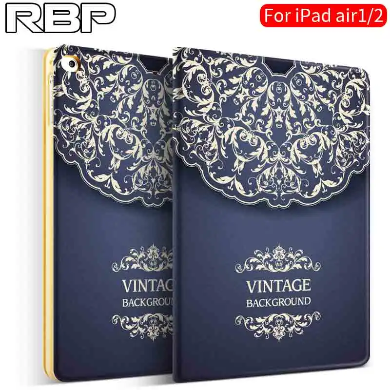 

RBP cover for iPad air 1 case Cute pattern for iPad air 2 case 9.7 inch All-inclusive air 1 2 for iPad 5 6 Cute leather case air