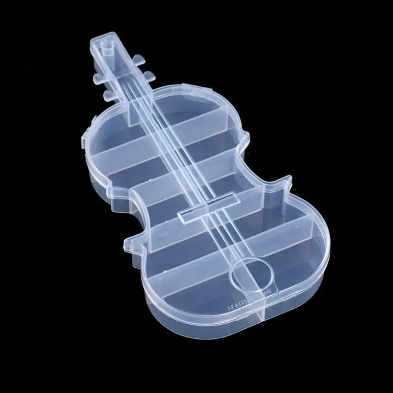 

Cartoon Panda Bear Butterfly Plastic Clear Storage Case Organizer Jewelry Box