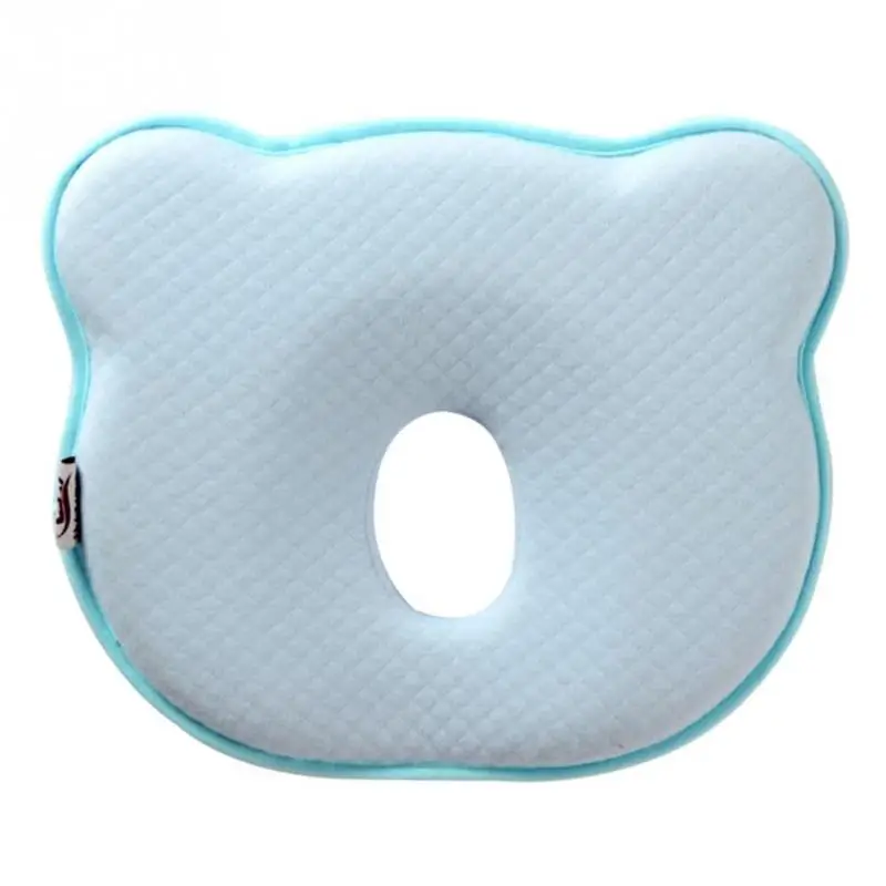 0~ 12 м пены памяти детские подушки дышащие детские формирующие подушки для предотвращения плоской головы эргономичная подушка для новорожденного almofada infantil - Цвет: air cotton blue