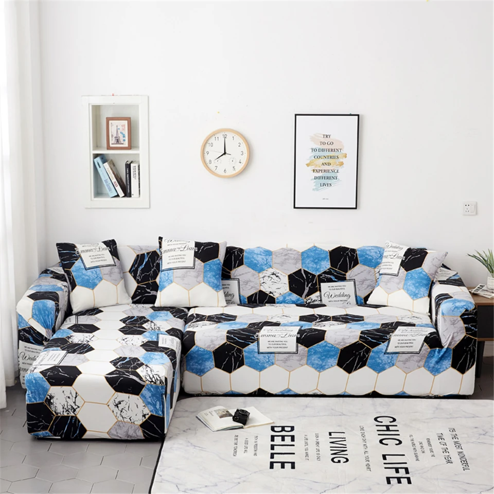 Lowdream угловой диван накидка на диван домашнее сиденье растягивающийся эластичный ремешок Мебель съемный диван собрать чехол