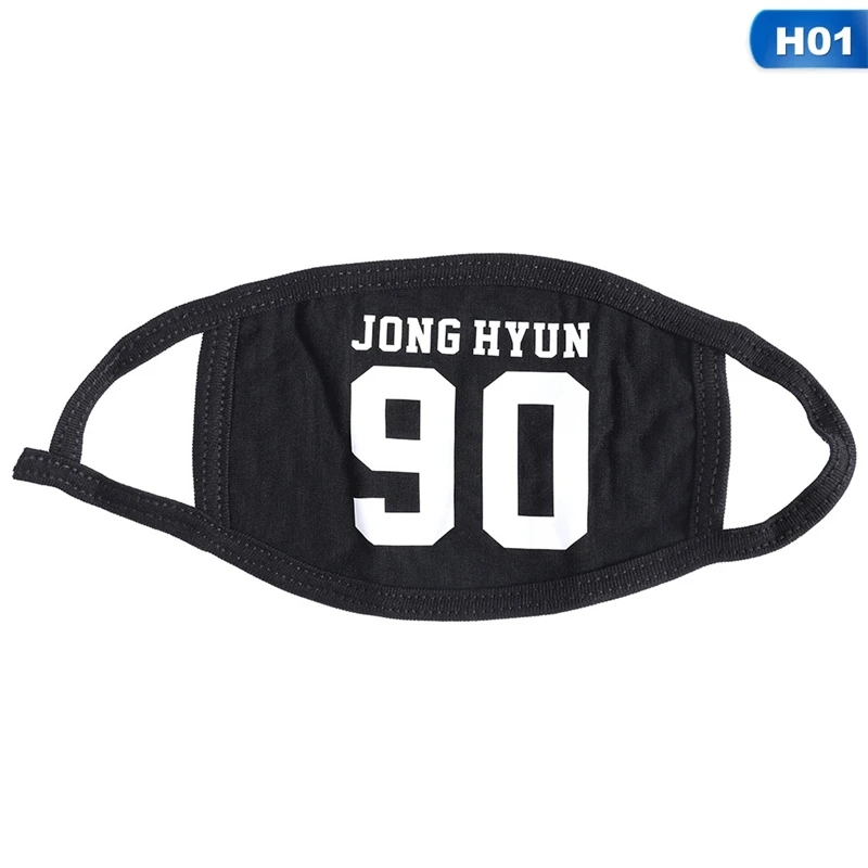 

Shinee Mouth Mask Muffle K-pop Jonghyun Key Minho Onew Taemin Kpop Face Mask