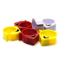 100 шт. цвета 125 кГц TK4100 чип-карта куриная нога олени/кольцо "Утка" тег/куриная нога RFID теги