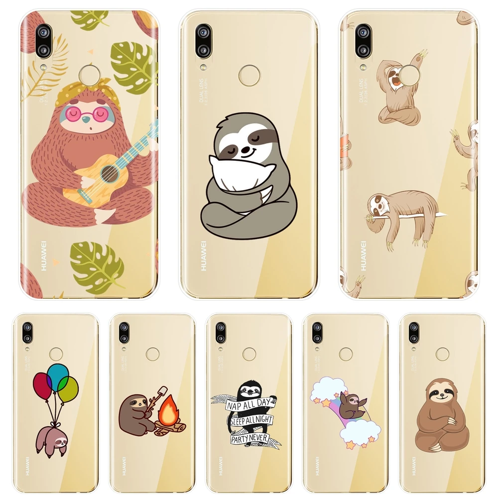Силиконовый чехол Kawaii для телефона Huawei P9 Lite Mini P10 Plus P20 Pro P Smart мягкая задняя крышка