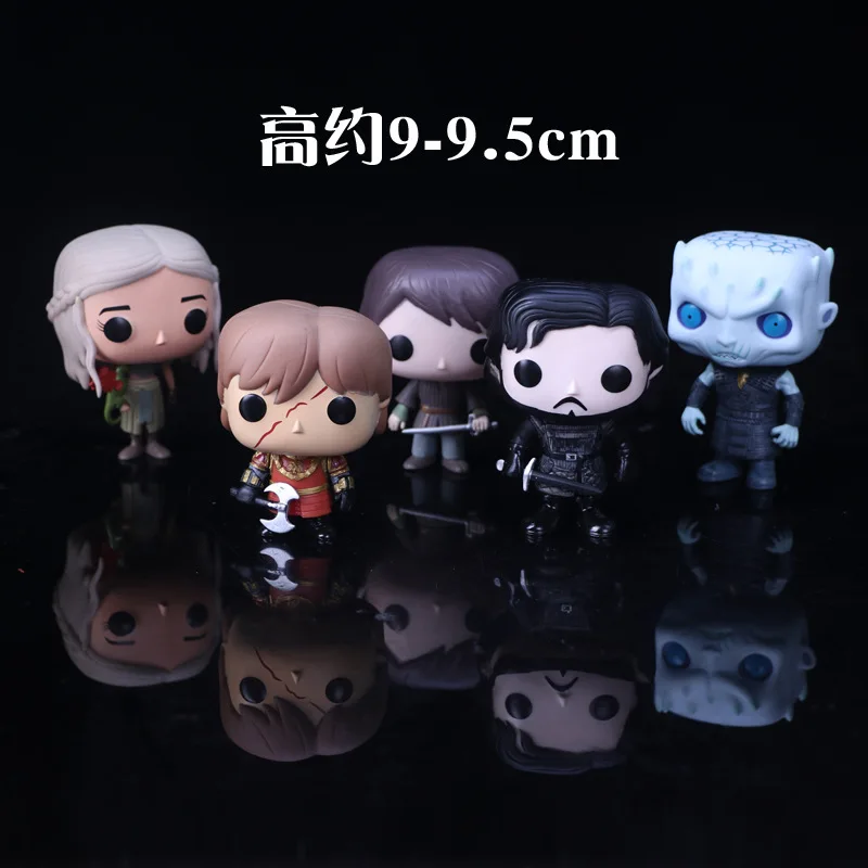 

Game of Thrones Night's King Jon Snow Drogon Action Figure Collectible Model Christmas Toys for Children Gift
