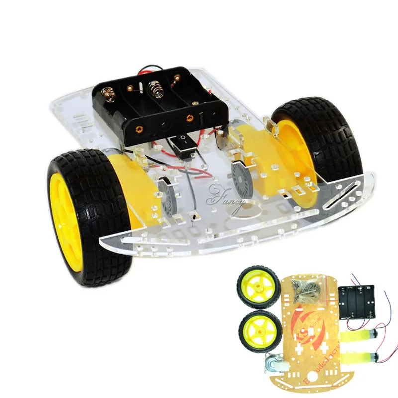 Motor Smart Robot Car Chassis Kit Speed Encoder Battery Box 2WD With 1:48 Motor Diy Kit For Arduino Robot Motor Smart Robot Car Chassis Kit Speed Encoder Battery Box 2WD With 1:48 Motor Diy Kit For Arduino Robot