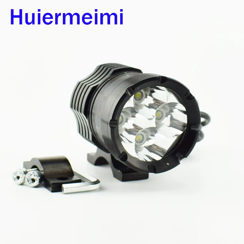 Huiermeimi из 2 предметов мотоциклетные фары 12 V-80 V 40 W U2 светодиодный чип Spotlight мото вождения пятна головного света декоративные светильники