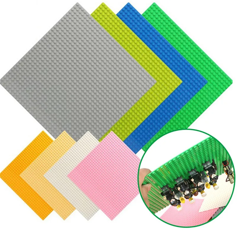 

32*32 Dots LegoING Base Plate for Small Bricks Baseplate Board Figures DIY Building Blocks Sets Educational Toys For Children