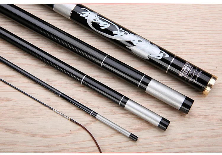 Drop Shipping New Carp Fishing Pole Stream Hand Rod Telescopic Fishing Rod Carbon Fishing Tackle 4.5M 5.4M 6.3M 7.2M