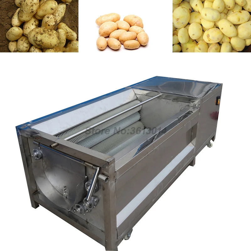 lavadora de patatas purpura limpiador de papas rodillo maquina de limpieza tianma cepillo konjac maquina peladora jujube lavado