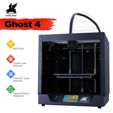 2019 Mais Novo Projeto Flyingbear-Ghost4 3D Impressora armação de metal cheia de Alta Precisão impressora 3d kit Diy plataforma de vidro Wi-fi(China)