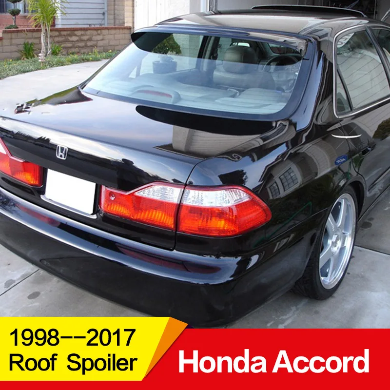 Применение для Honda Accord спойлер заднего крыла новых и старых accord 1998- год 6/7/8/9 поколения автомобильное украшение