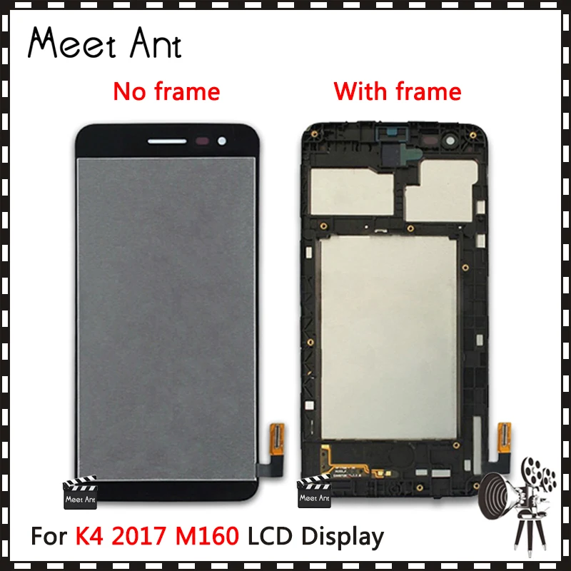 Высокое Качество 5 0 ''для LG K4 2017 M160 ЖК экран с кодирующий преобразователь