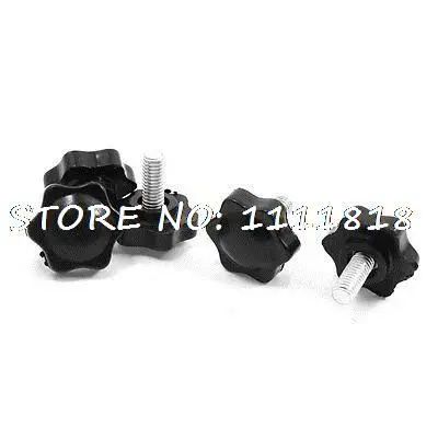 

5 x Machine Tool Clamping Knob Replacement 8mm Thread 32mm Diameter Handle