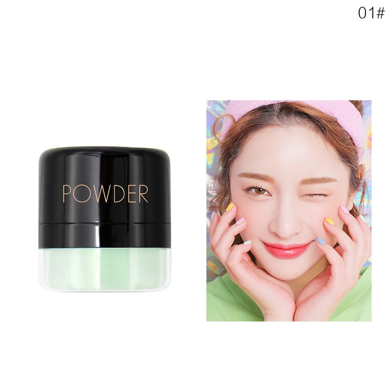 

Light Concealer Brighten Skin Color Waterproof Long Lasting Stealth Pore Oil Control Makeup Mushroom Head Makeup Powder TSLM1