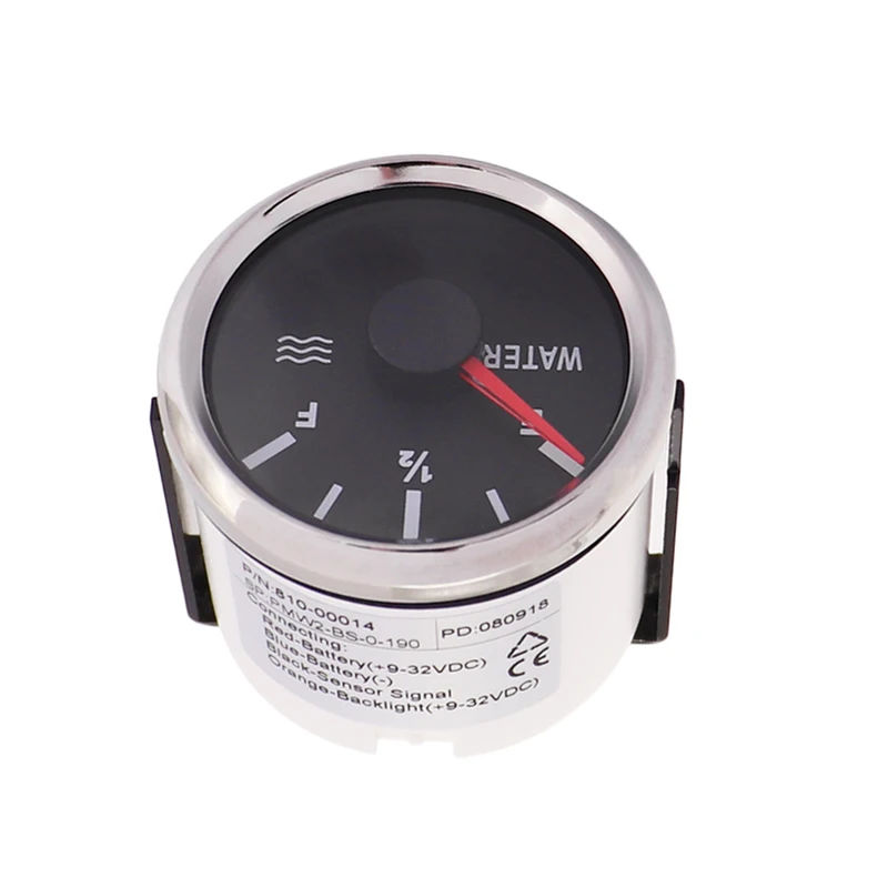 

Digital Boat Water Level Gauge Water Tank Level Gauge Indicator Red LED 240-33 ohms 190ohm for Auto Truck Marine Car Meter