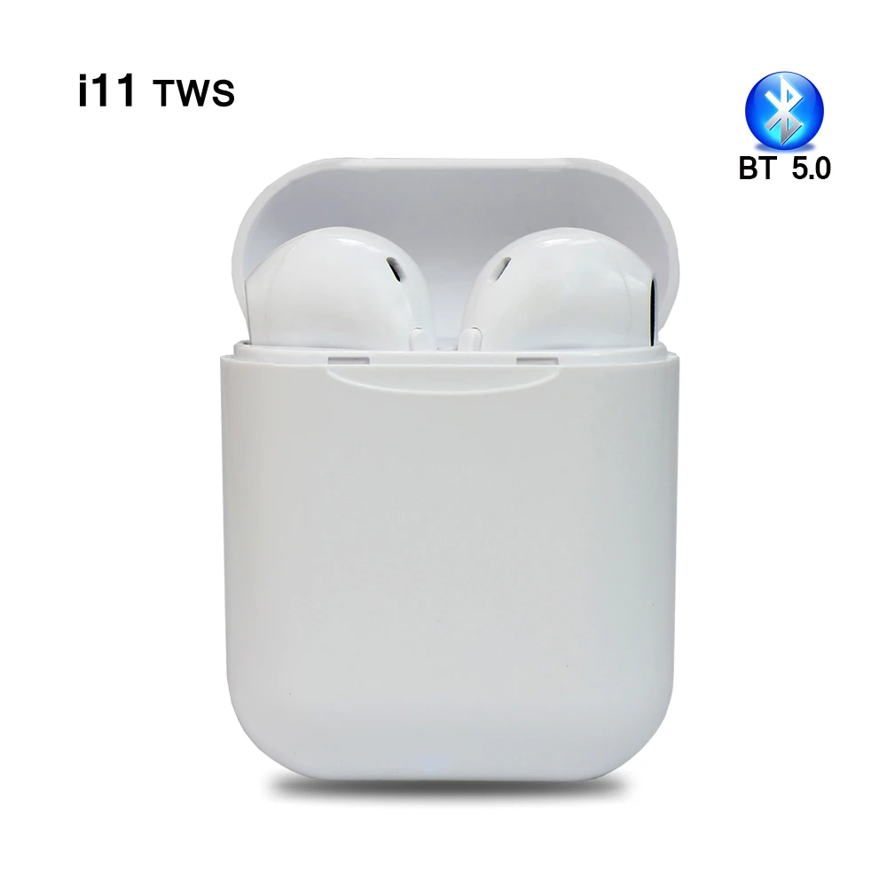 I11 tws Bluetooth наушники 5 0 беспроводные стерео гарнитура с зарядным устройством для