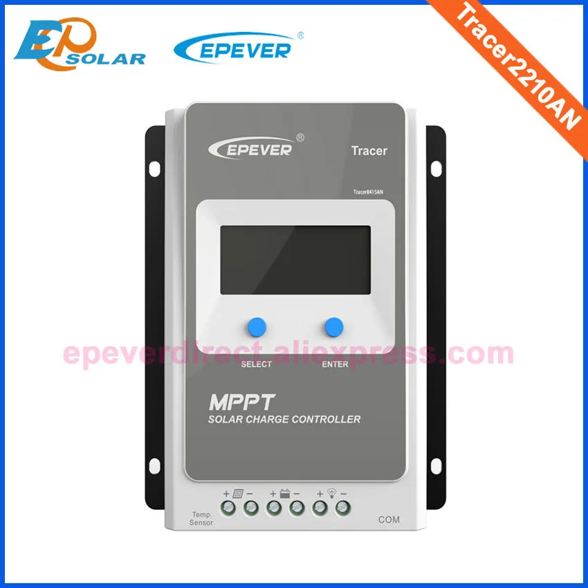 EPSolar MPPT 20A 20amp Tracer 2210an 12 В 24 в автоматический переключатель ЖК-экран EPEVER солнечная панель система использование контроллера солнечный регулятор - Цвет: Only Controller