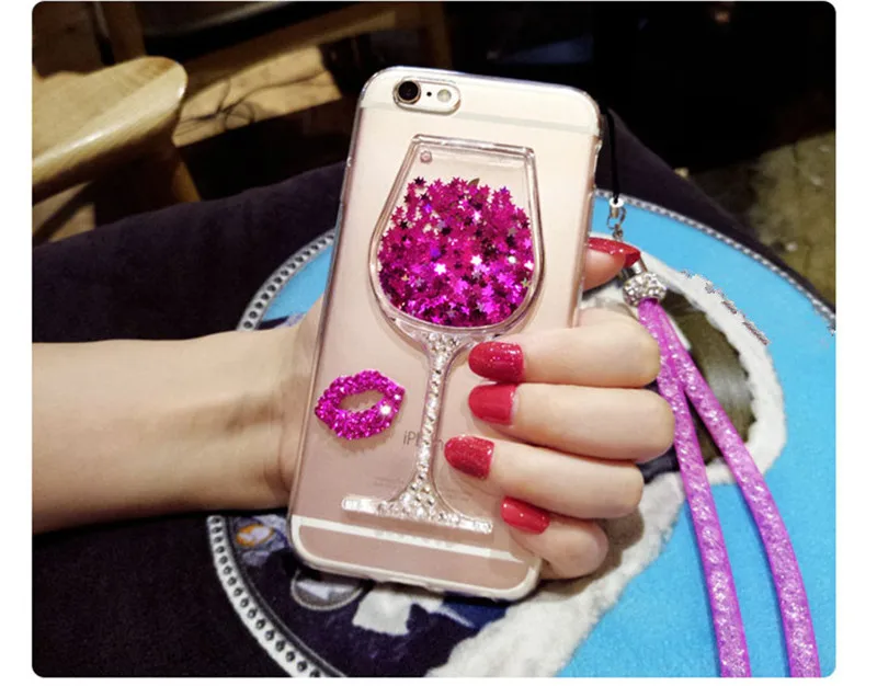 3D-Liquid-Quicksand-Bling-Wine-Glass-Phone-Cases-For-Samsung-S8-S6-edge-S7-edge-Rhinestone (2)